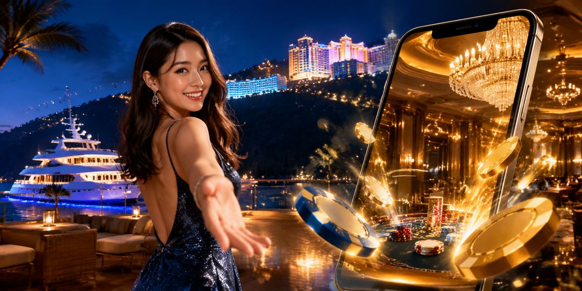Pemain di Genting Highlands menggunakan apl kasino mudah alih gns3